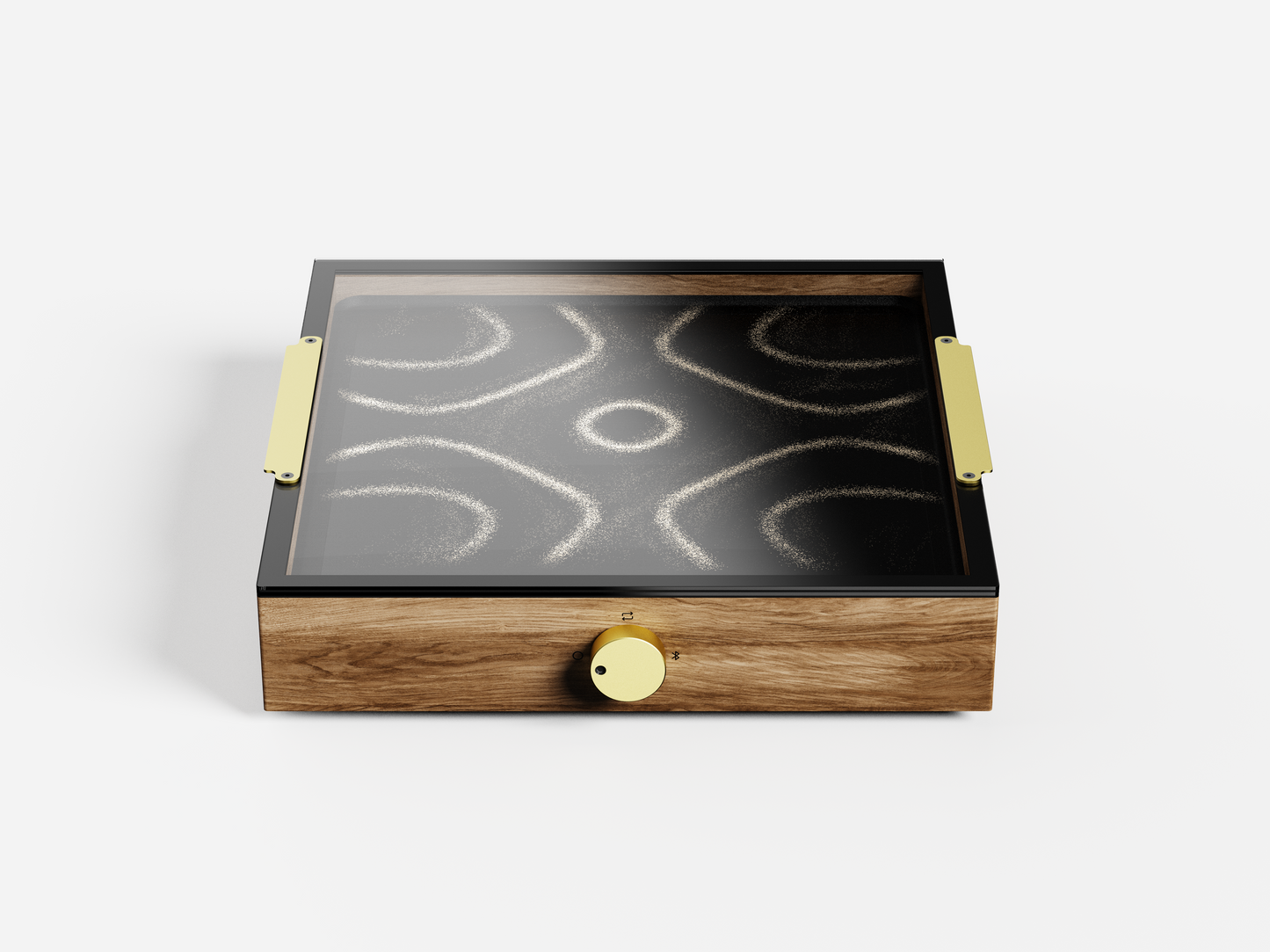 Mirage: Cymatic Sand-Art Energy Visualizer